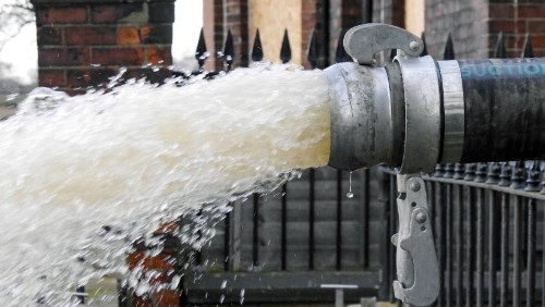 Esgotamento de Inundação